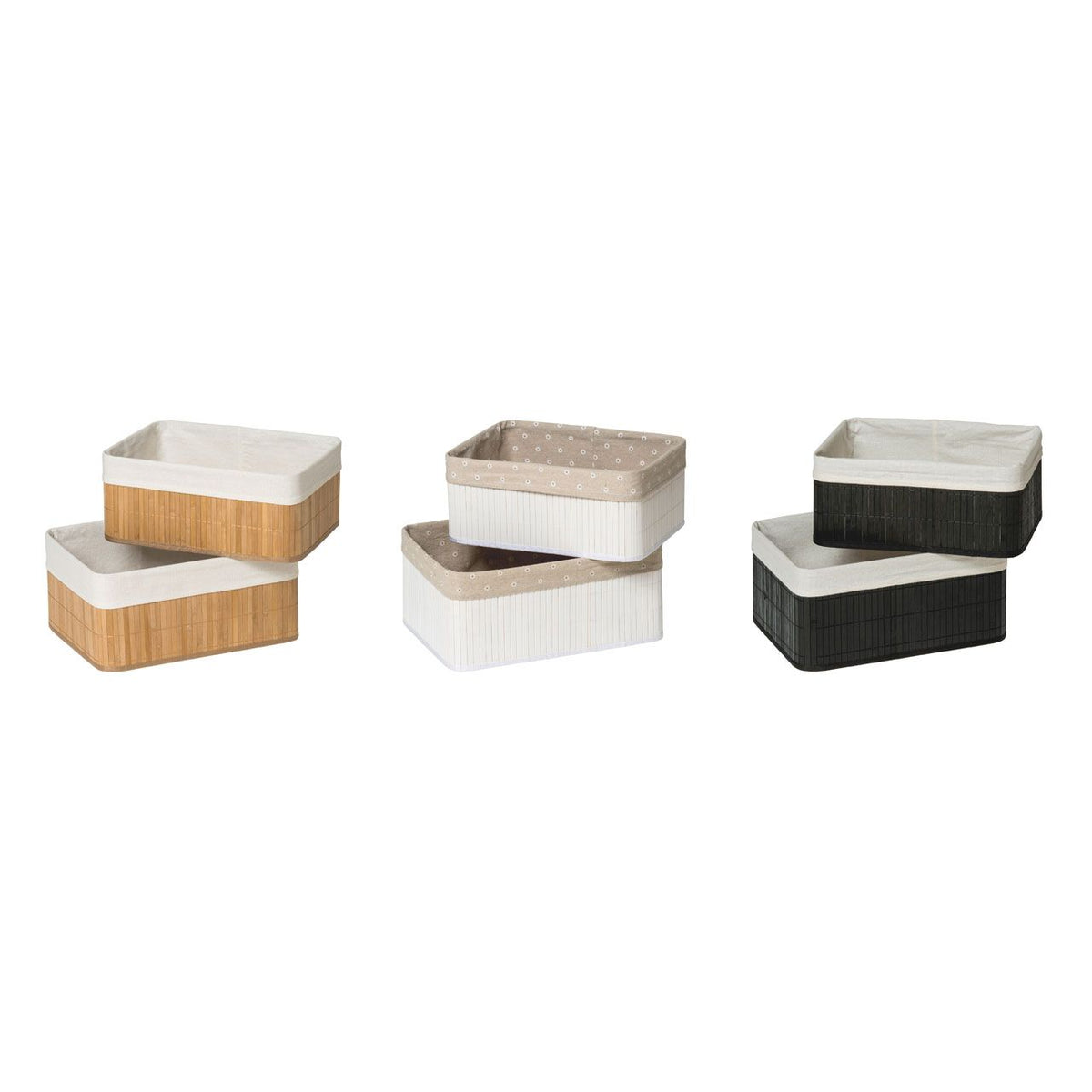 Kankyo White Storage Basket - Set of 2