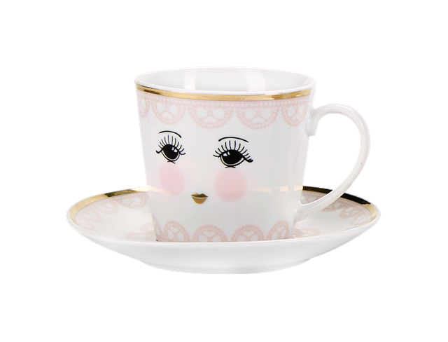Miss Etoile Lace Coffee Mug - SAK Home