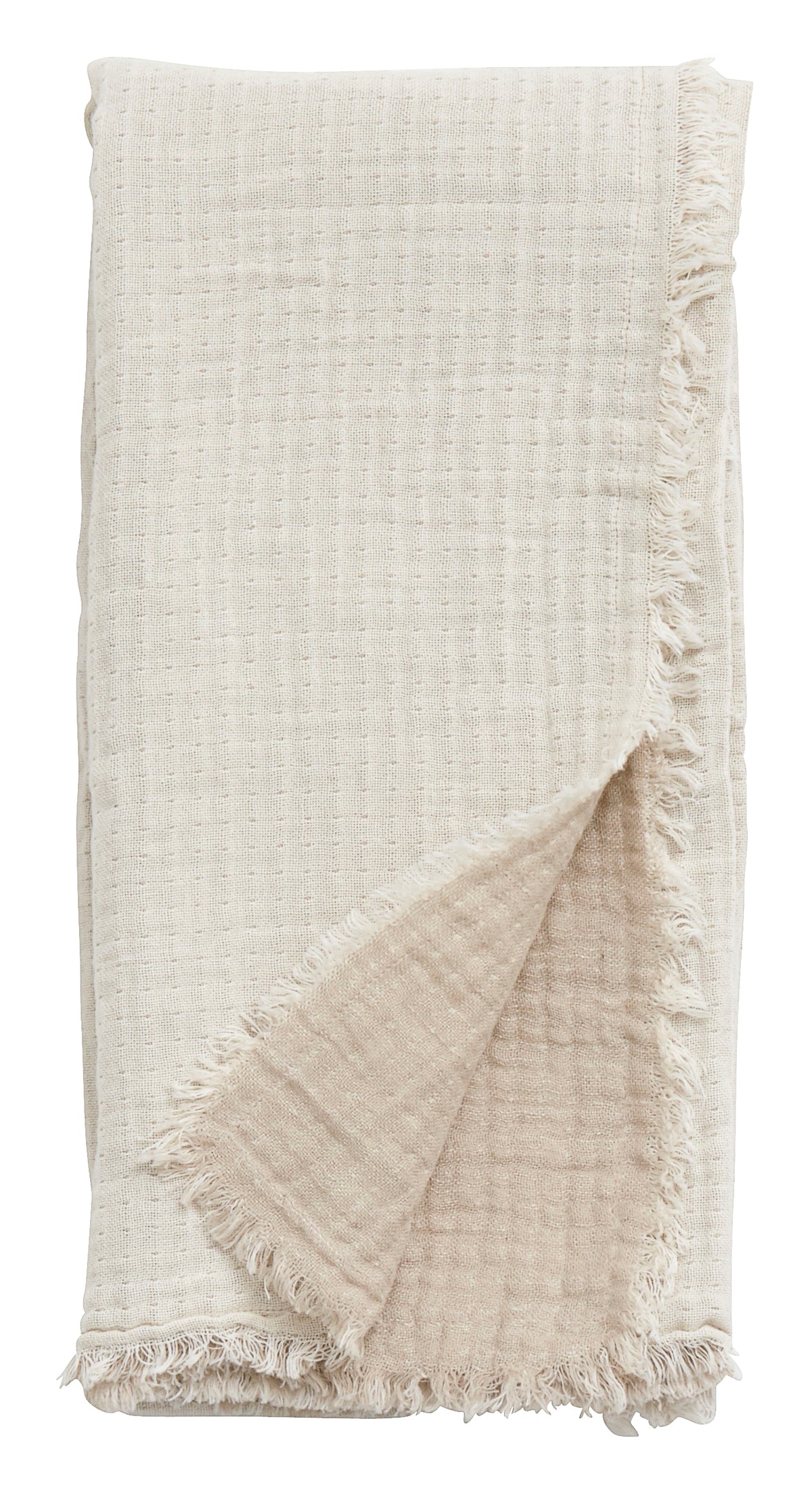 Cotton Shawl - Ivory