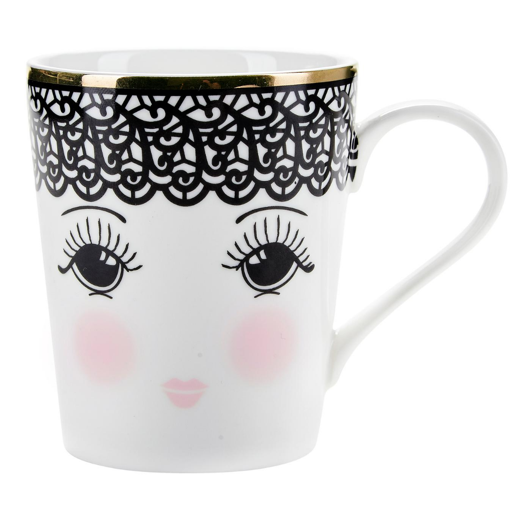 Miss Etoile  Lace Coffee mug - SAK Home