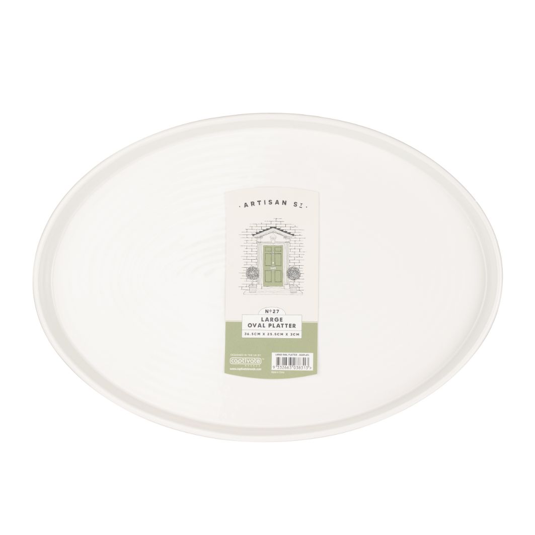 ARTISAN STREET 36CM LARGE OVAL PLATTER - SAK Home