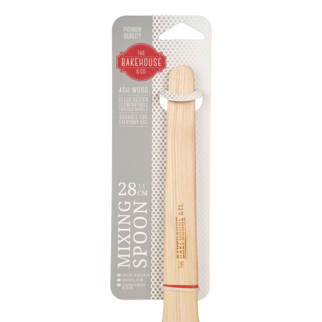 BAKEHOUSE ASH 28CM WOODEN SPOON - SAK Home