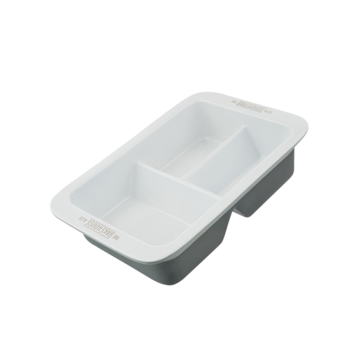 BAKEHOUSE 30CM CERAMIC  RECTANGULAR DIVIDED DISH - SAK Home