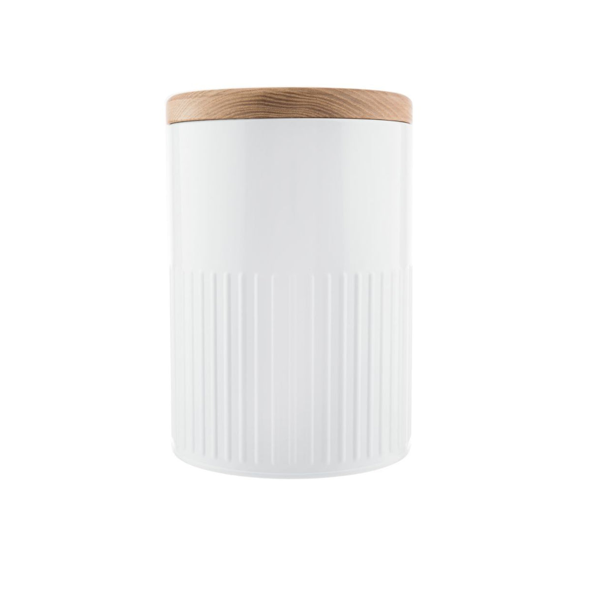 BAKEHOUSE LARGE ROUND STORAGE CANISTER - WHITE - SAK Home