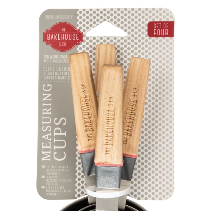 BAKEHOUSE S/S 4 PCE  MEASURING CUP SET - SAK Home