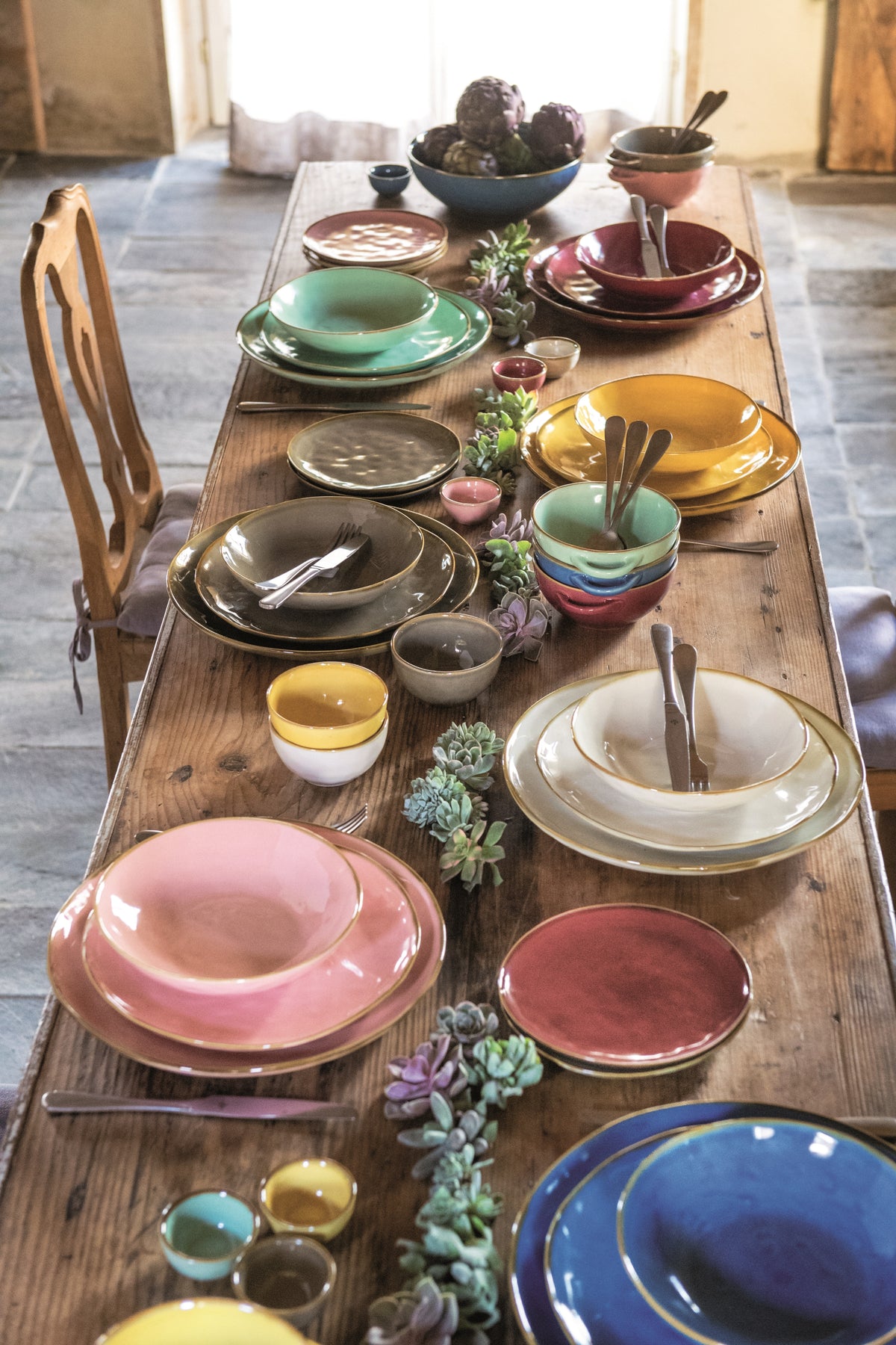 Rose & Tulipani - Concerto Salad Plate Ø 20 cm -  Available in 6 Colours
