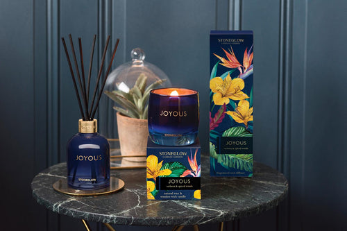 Stoneglow Verbena & Spiced Woods Infusion - Candle (Navy)