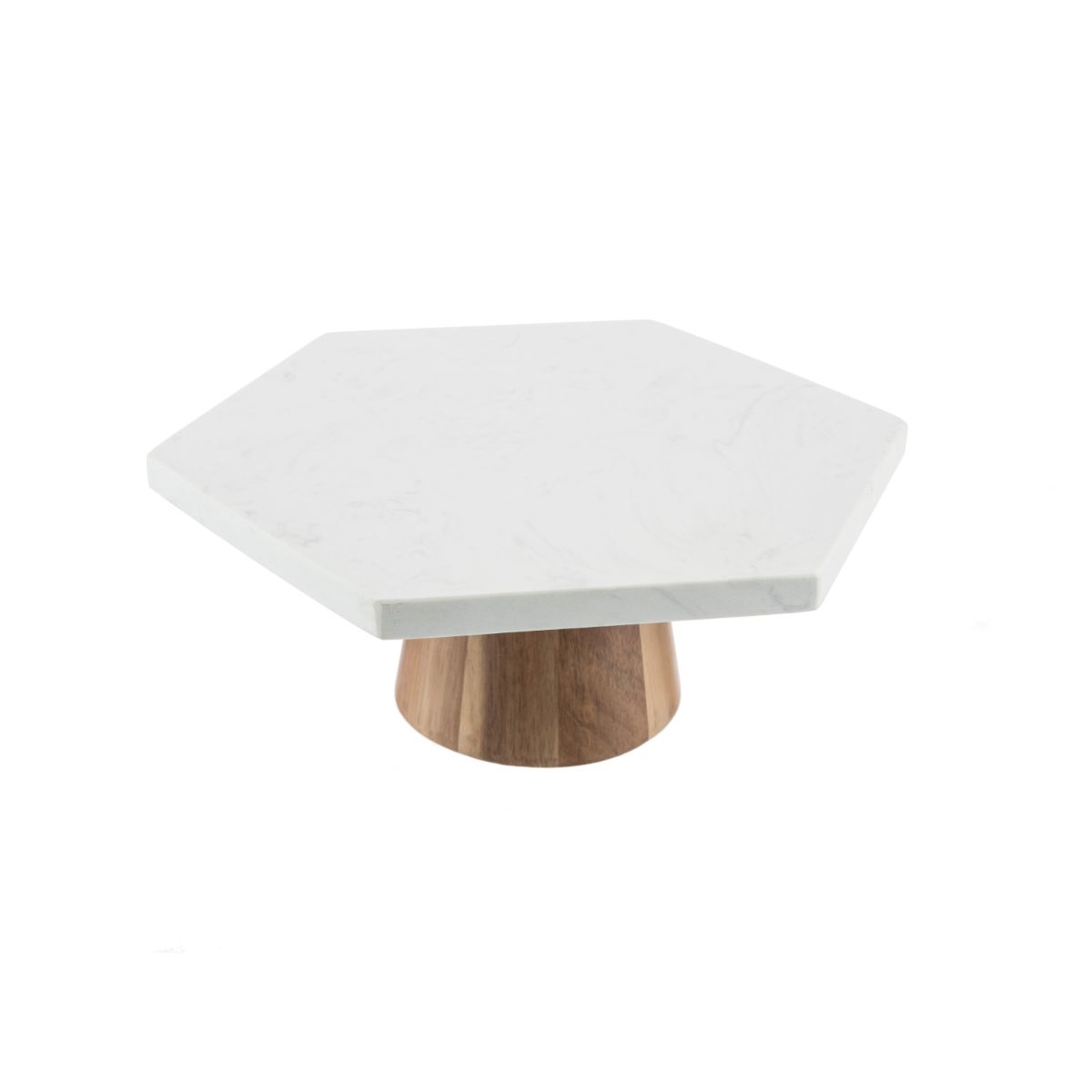 KITCHEN PANTRY MARBLE CAKE STAND - SAK Home