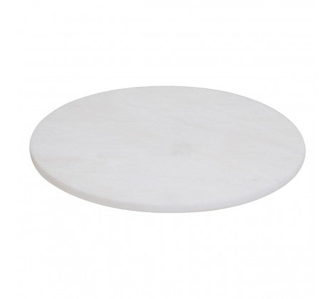 Round White Marble Chopping Board