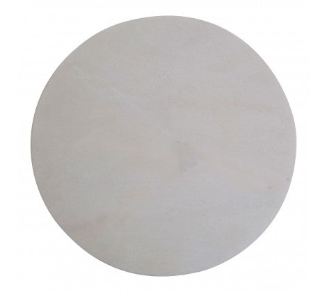 Round White Marble Chopping Board