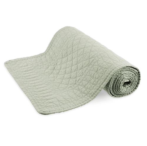 Mary Berry Signature Cotton Table Runner in Pistachio - SAK Home