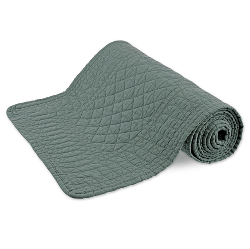 Mary Berry Signature Cotton Table Runner in Sea Green - SAK Home