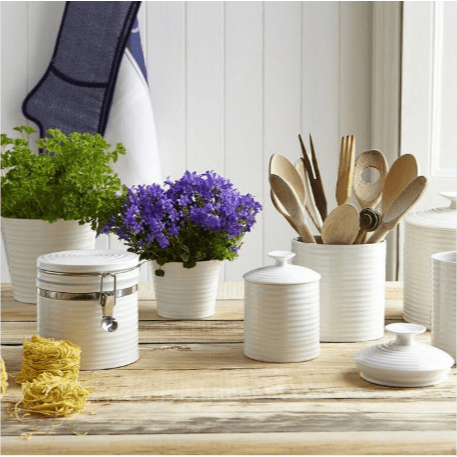 Sophie Conran for Portmeirion White Medium Storage Jar 14cm - SAK Home