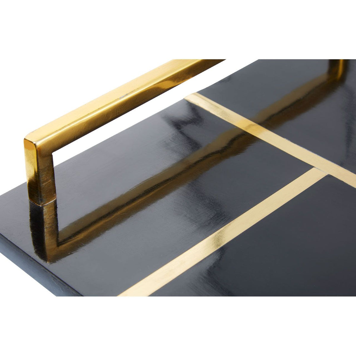 Ode Black & Gold Tray