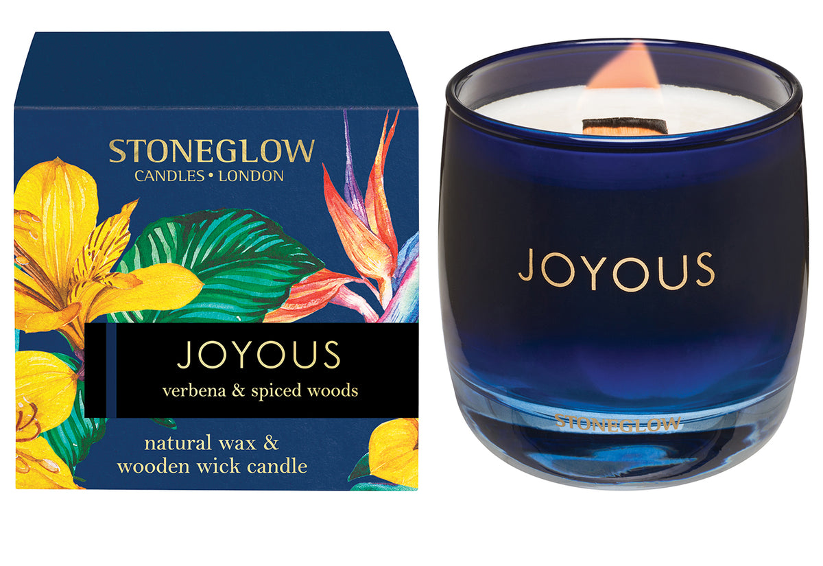 Stoneglow Verbena & Spiced Woods Infusion - Candle (Navy)