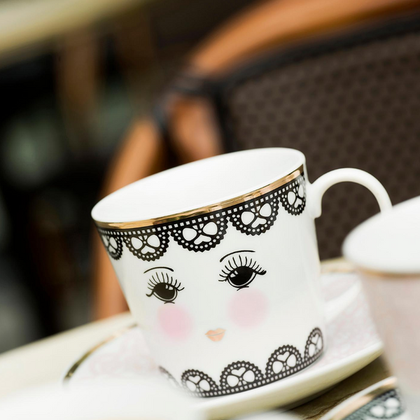Miss Etoile  Lace Coffee mug - SAK Home