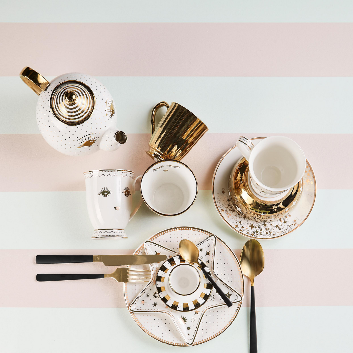 Miss Etoile Lace Mini teapot/cup - SAK Home