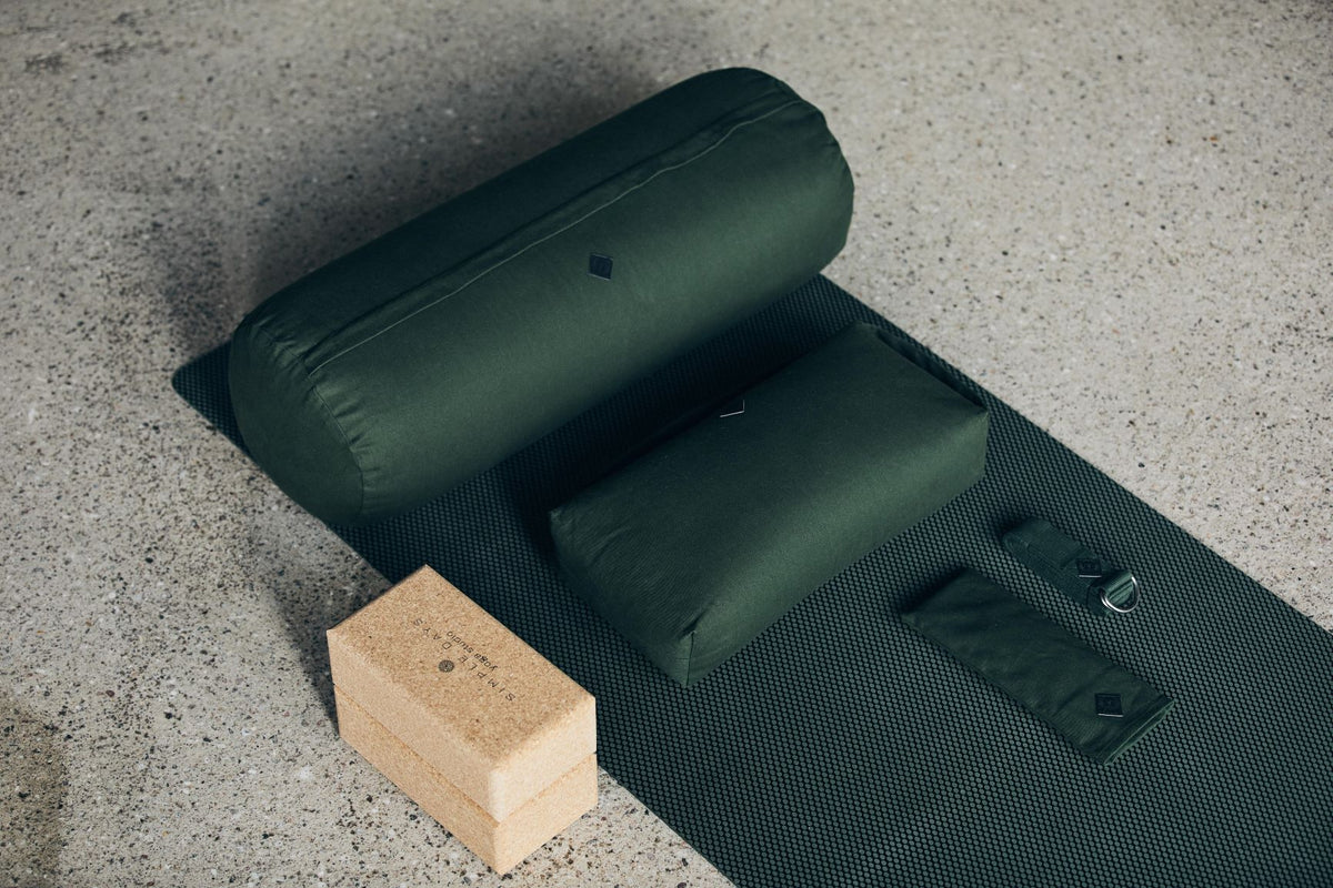 Yoga Cotton Belt, Dark Green