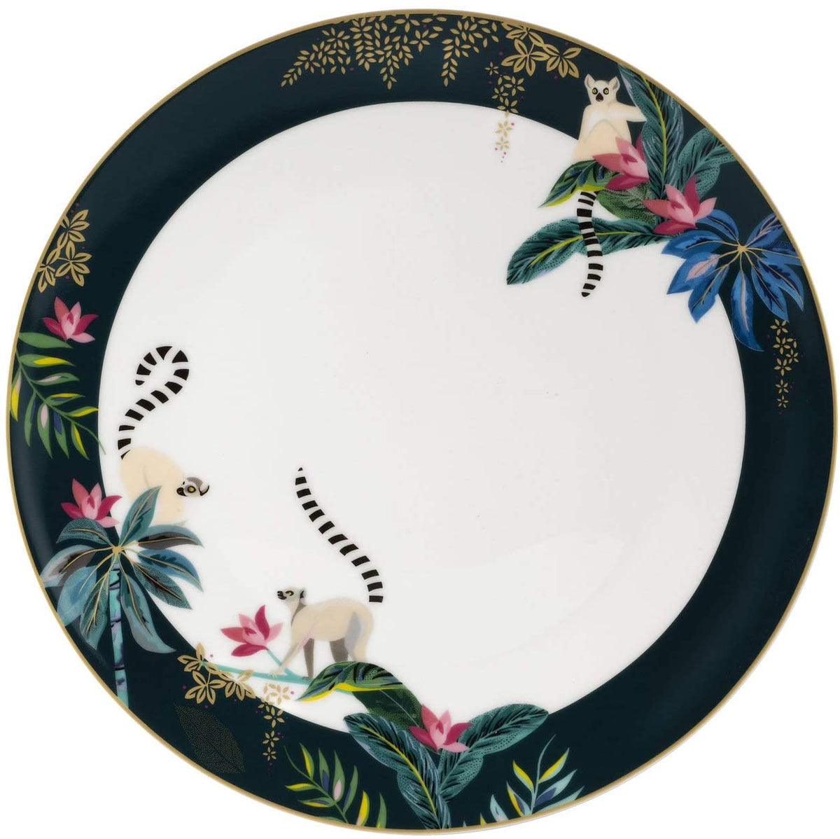 Sara Miller Tahiti Porcelain Dinner Plates S/4
