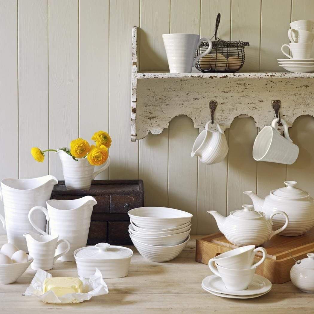 Sophie Conran for Portmeirion White Teapot - SAK Home